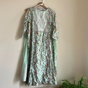 3piece indian Pakistani party dress .